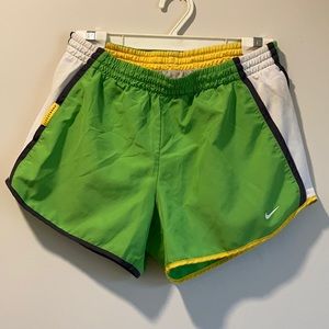 Green Nike Running Shorts